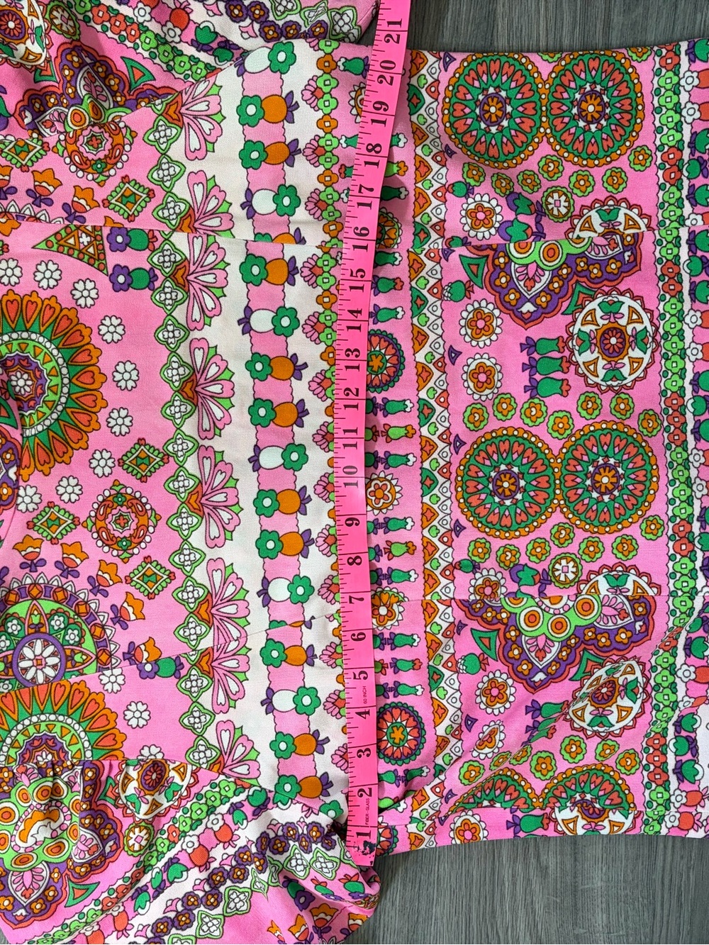 1960s Psychedelic Maxi Dress 🌼 - Picture 7 of 10